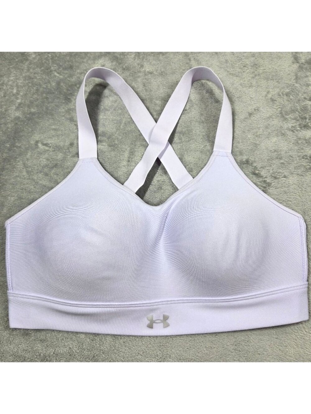 Under Armour Sports Bra Medium Purple UA Continuum High Support Running